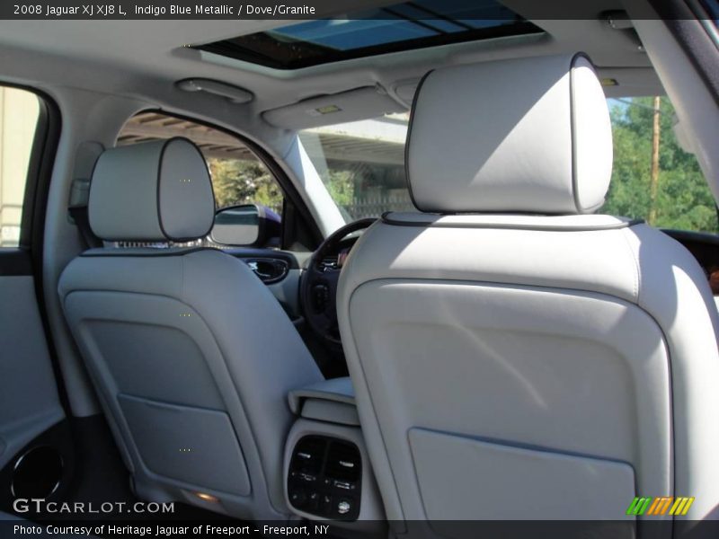 Indigo Blue Metallic / Dove/Granite 2008 Jaguar XJ XJ8 L
