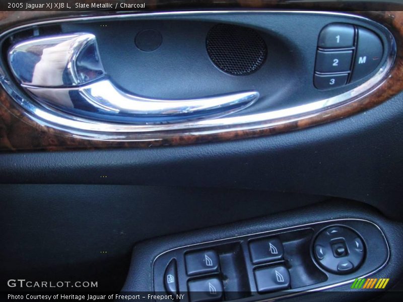Slate Metallic / Charcoal 2005 Jaguar XJ XJ8 L