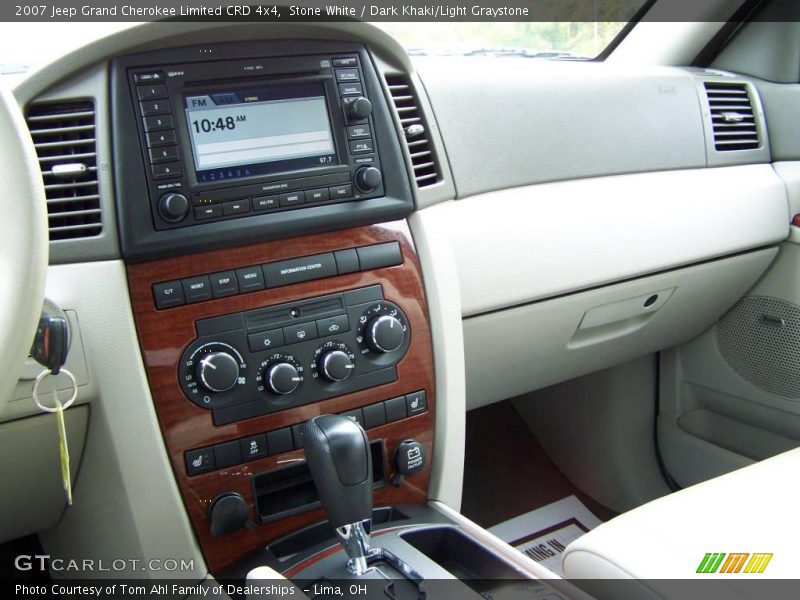 Stone White / Dark Khaki/Light Graystone 2007 Jeep Grand Cherokee Limited CRD 4x4