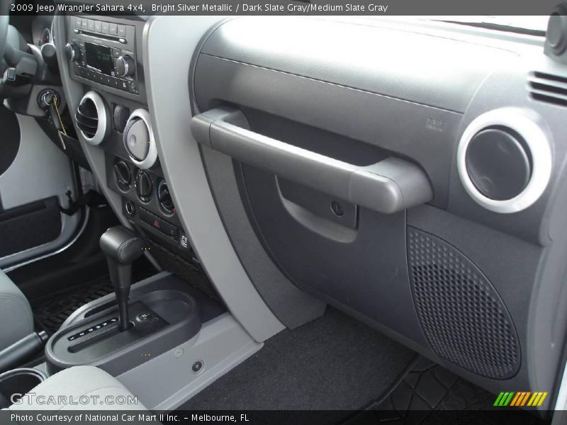 Bright Silver Metallic / Dark Slate Gray/Medium Slate Gray 2009 Jeep Wrangler Sahara 4x4