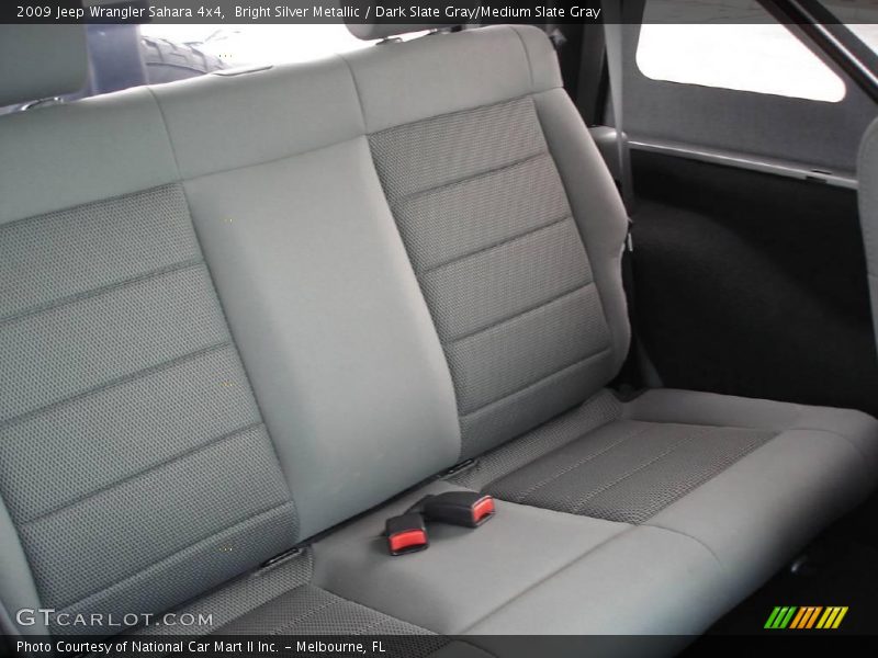 Bright Silver Metallic / Dark Slate Gray/Medium Slate Gray 2009 Jeep Wrangler Sahara 4x4