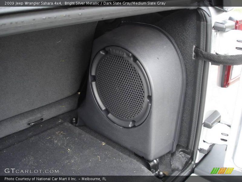 Bright Silver Metallic / Dark Slate Gray/Medium Slate Gray 2009 Jeep Wrangler Sahara 4x4