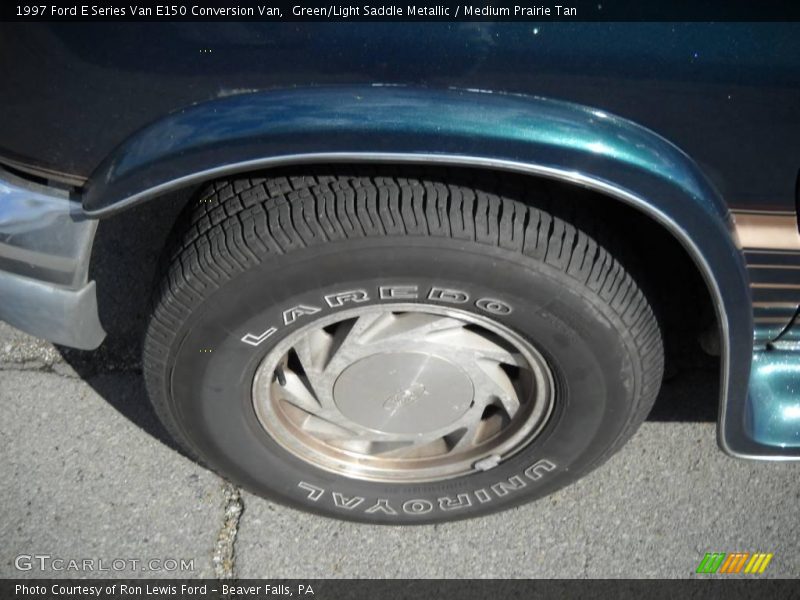 Green/Light Saddle Metallic / Medium Prairie Tan 1997 Ford E Series Van E150 Conversion Van