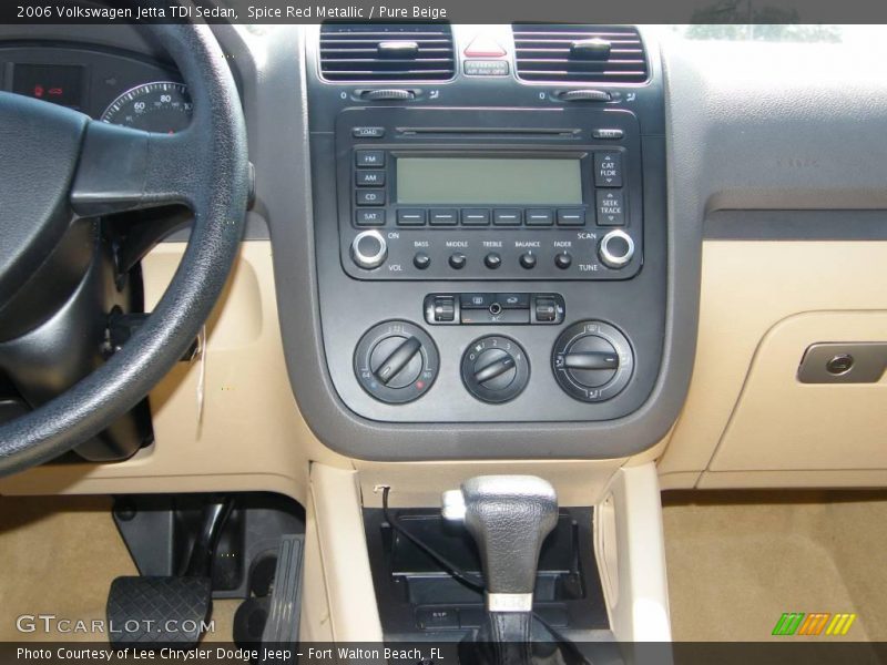 Spice Red Metallic / Pure Beige 2006 Volkswagen Jetta TDI Sedan