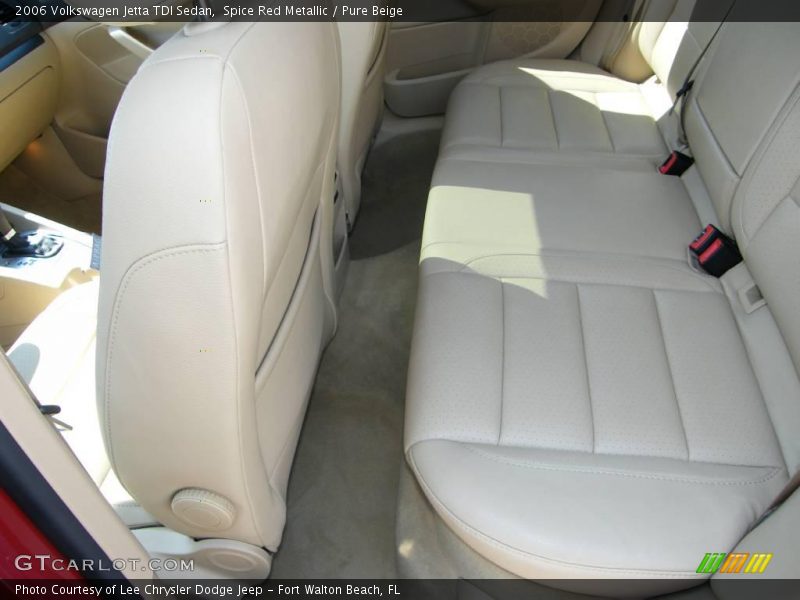 Spice Red Metallic / Pure Beige 2006 Volkswagen Jetta TDI Sedan