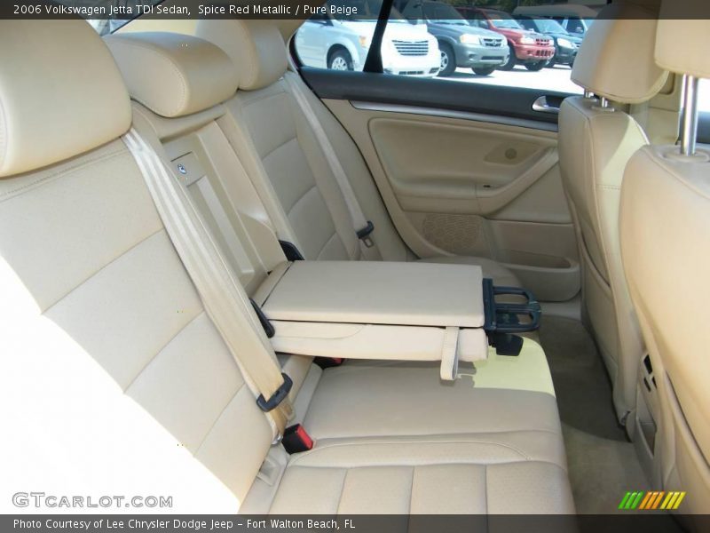 Spice Red Metallic / Pure Beige 2006 Volkswagen Jetta TDI Sedan