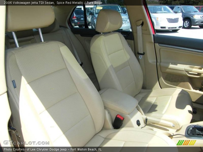 Spice Red Metallic / Pure Beige 2006 Volkswagen Jetta TDI Sedan