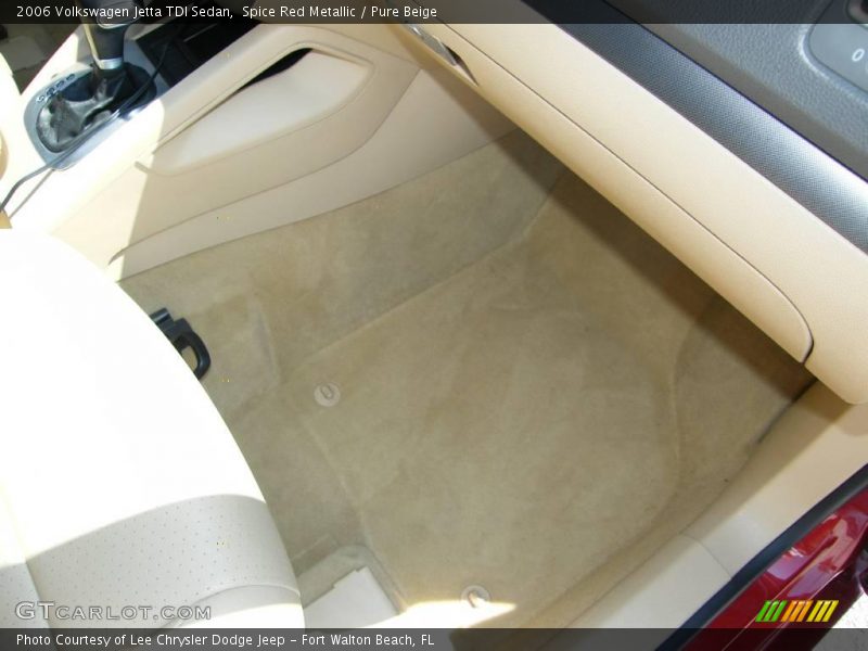 Spice Red Metallic / Pure Beige 2006 Volkswagen Jetta TDI Sedan