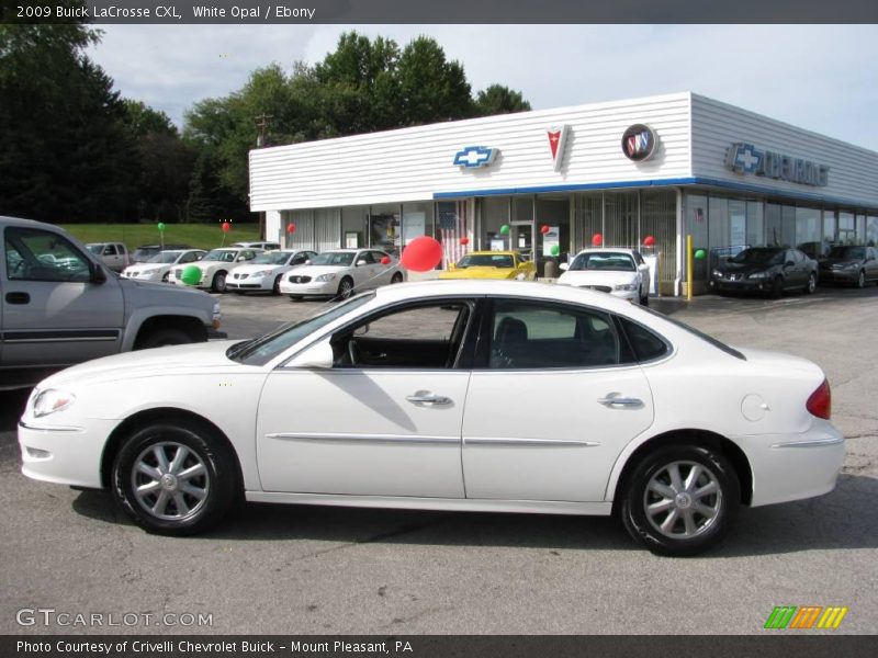 White Opal / Ebony 2009 Buick LaCrosse CXL