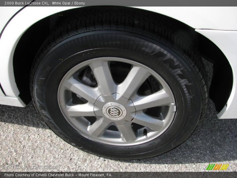 White Opal / Ebony 2009 Buick LaCrosse CXL