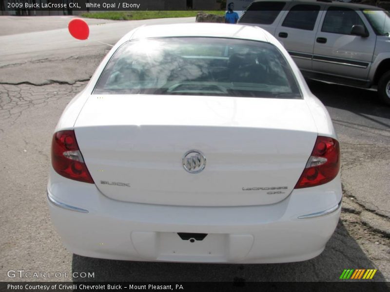 White Opal / Ebony 2009 Buick LaCrosse CXL