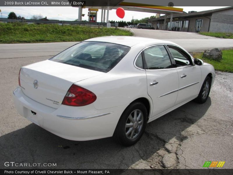 White Opal / Ebony 2009 Buick LaCrosse CXL