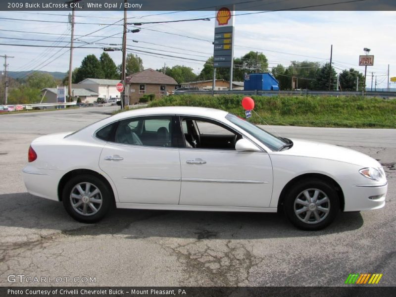 White Opal / Ebony 2009 Buick LaCrosse CXL