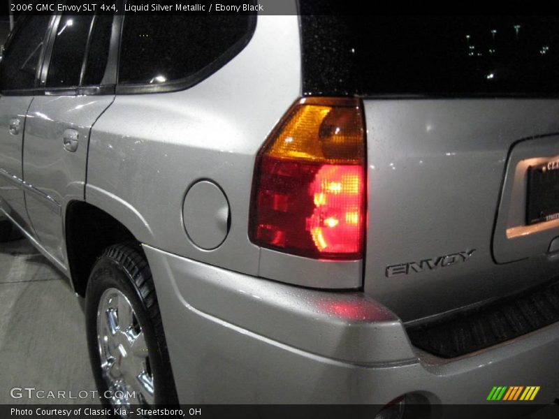 Liquid Silver Metallic / Ebony Black 2006 GMC Envoy SLT 4x4