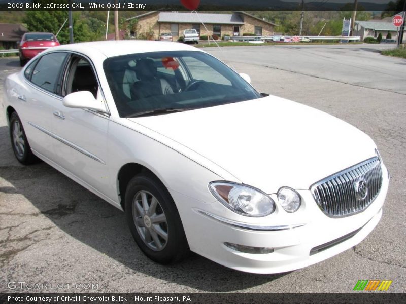 White Opal / Ebony 2009 Buick LaCrosse CXL