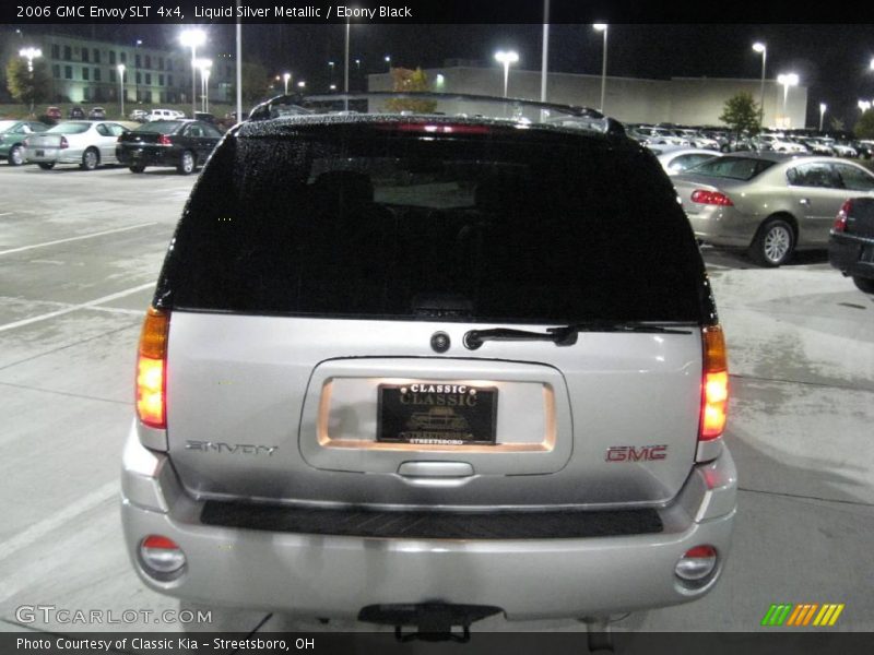 Liquid Silver Metallic / Ebony Black 2006 GMC Envoy SLT 4x4