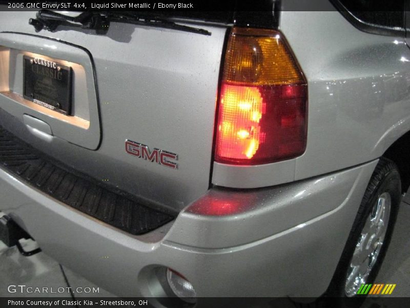 Liquid Silver Metallic / Ebony Black 2006 GMC Envoy SLT 4x4