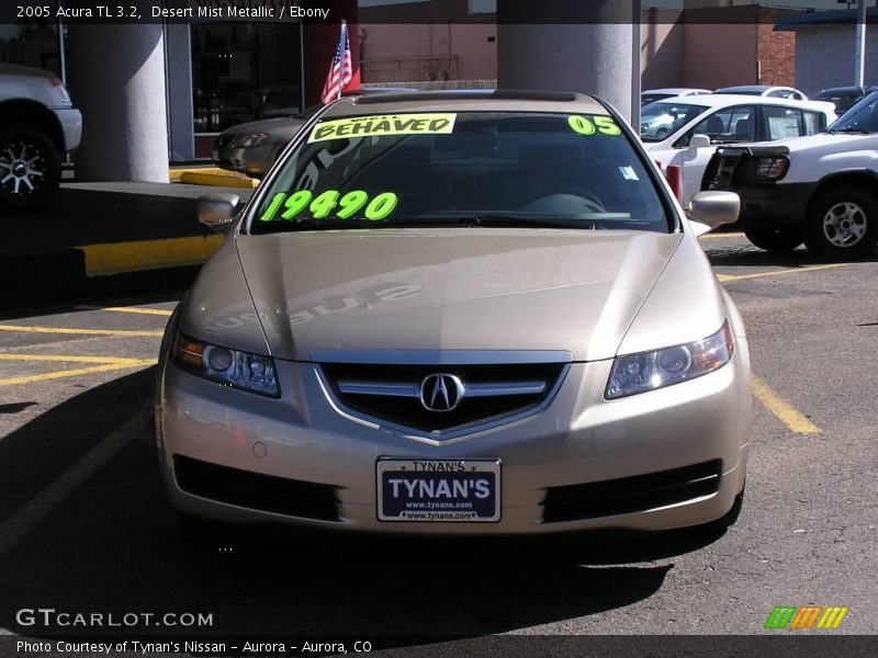 Desert Mist Metallic / Ebony 2005 Acura TL 3.2