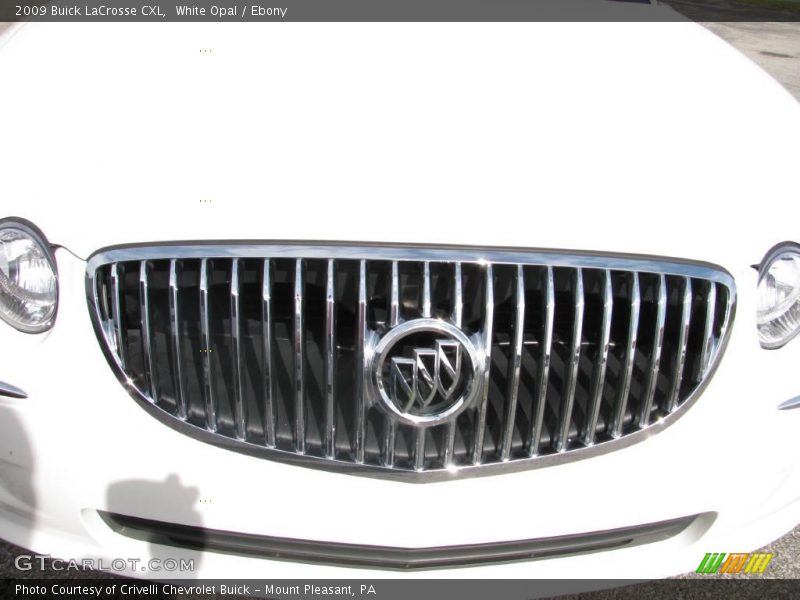 White Opal / Ebony 2009 Buick LaCrosse CXL