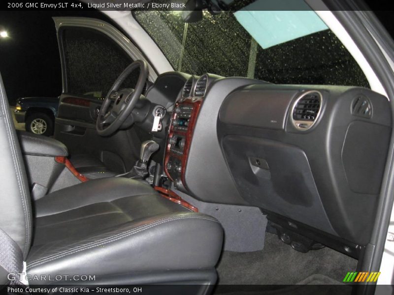 Liquid Silver Metallic / Ebony Black 2006 GMC Envoy SLT 4x4