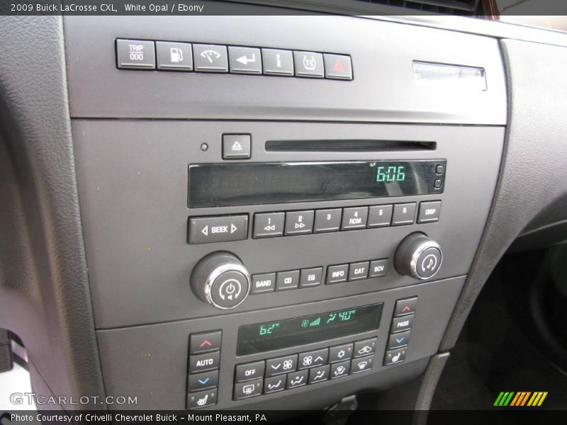 White Opal / Ebony 2009 Buick LaCrosse CXL