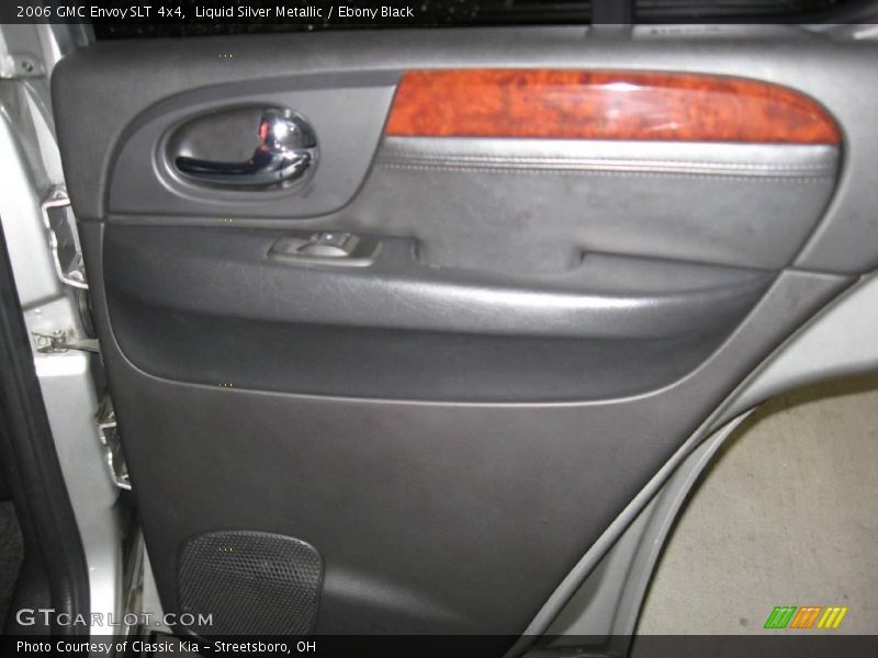 Liquid Silver Metallic / Ebony Black 2006 GMC Envoy SLT 4x4