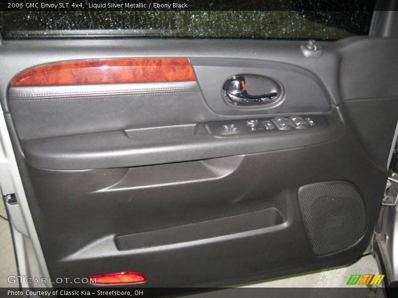 Liquid Silver Metallic / Ebony Black 2006 GMC Envoy SLT 4x4