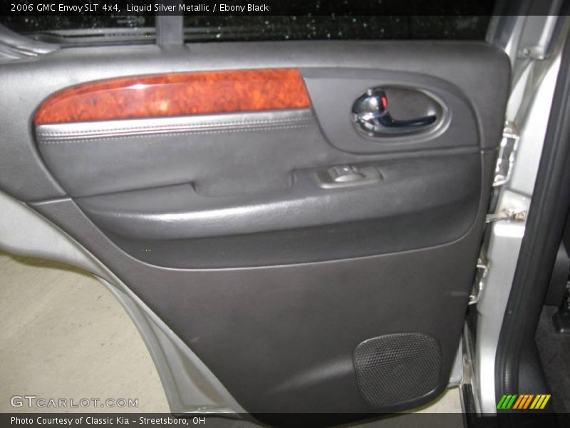 Liquid Silver Metallic / Ebony Black 2006 GMC Envoy SLT 4x4
