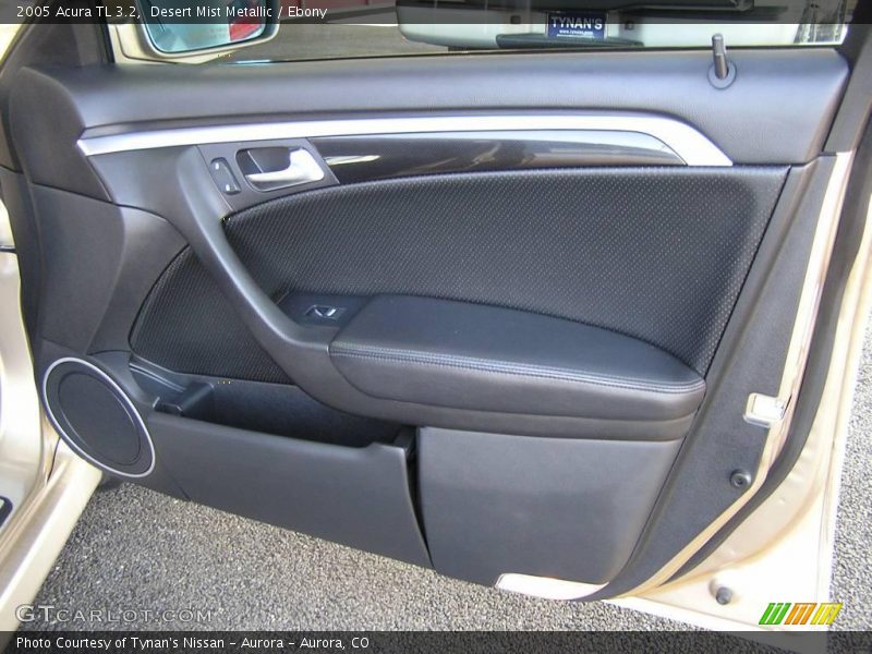 Desert Mist Metallic / Ebony 2005 Acura TL 3.2