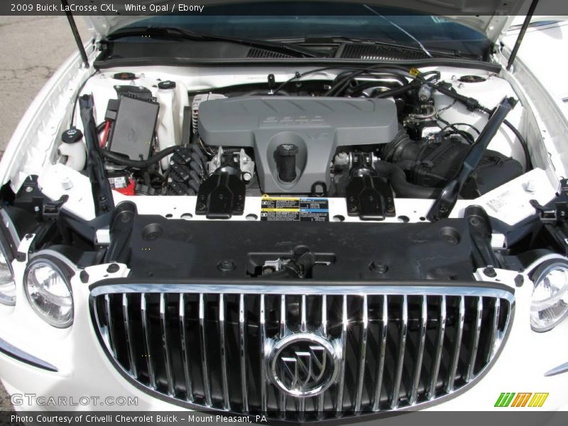 White Opal / Ebony 2009 Buick LaCrosse CXL