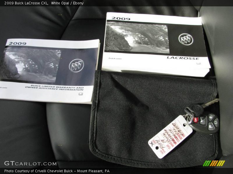 White Opal / Ebony 2009 Buick LaCrosse CXL