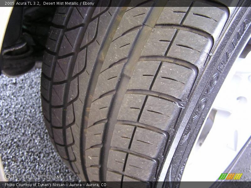 Desert Mist Metallic / Ebony 2005 Acura TL 3.2