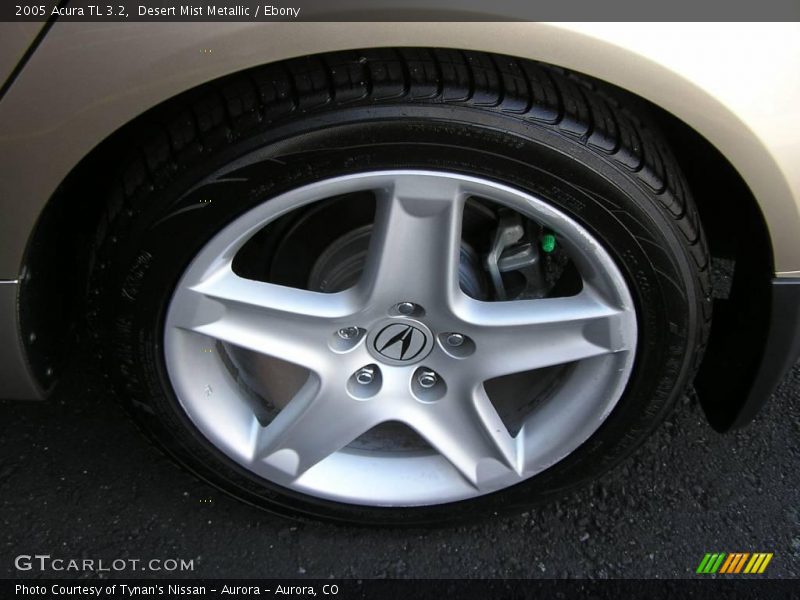 Desert Mist Metallic / Ebony 2005 Acura TL 3.2