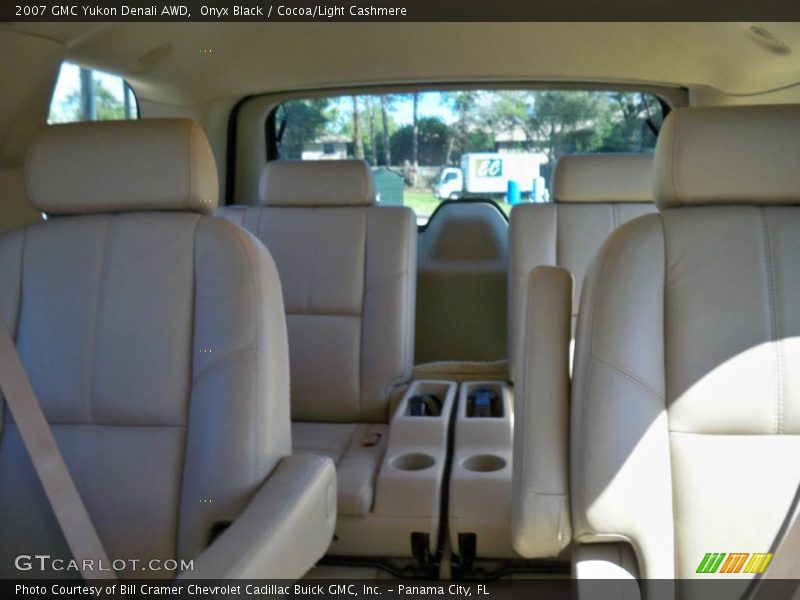 Onyx Black / Cocoa/Light Cashmere 2007 GMC Yukon Denali AWD
