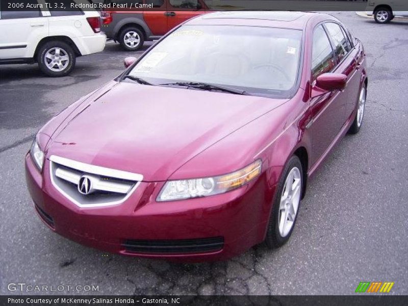 Redondo Red Pearl / Camel 2006 Acura TL 3.2