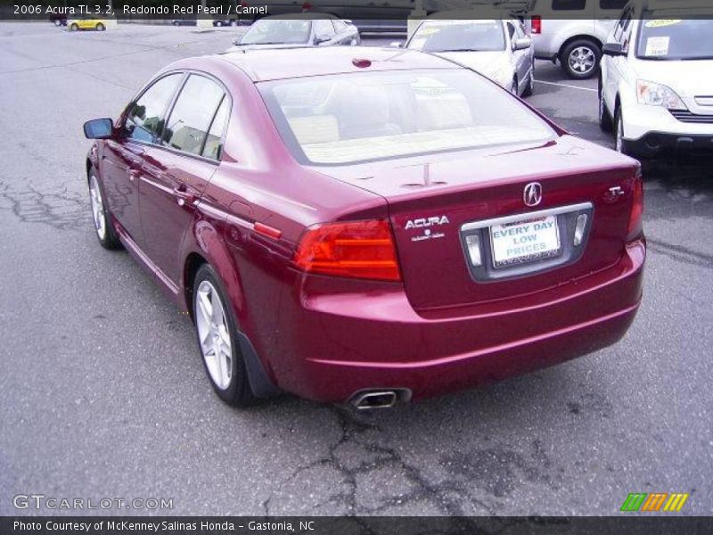 Redondo Red Pearl / Camel 2006 Acura TL 3.2