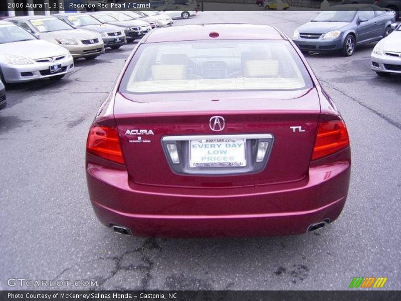 Redondo Red Pearl / Camel 2006 Acura TL 3.2