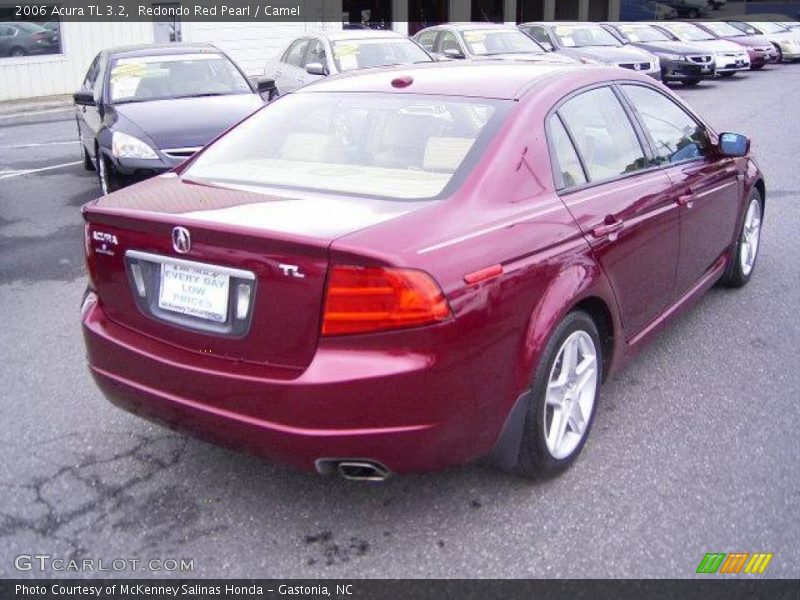 Redondo Red Pearl / Camel 2006 Acura TL 3.2