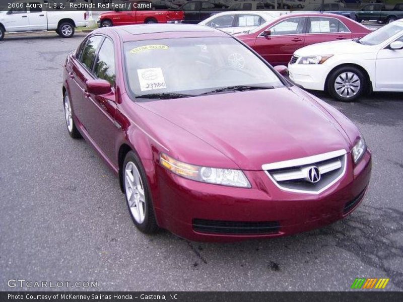 Redondo Red Pearl / Camel 2006 Acura TL 3.2