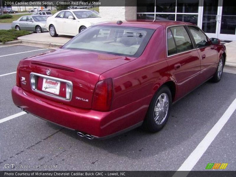 Crimson Red Pearl / Shale 2004 Cadillac DeVille Sedan