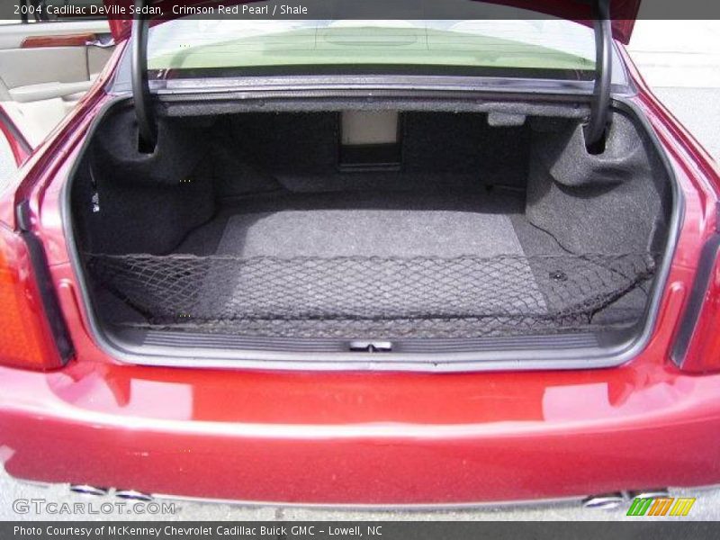 Crimson Red Pearl / Shale 2004 Cadillac DeVille Sedan