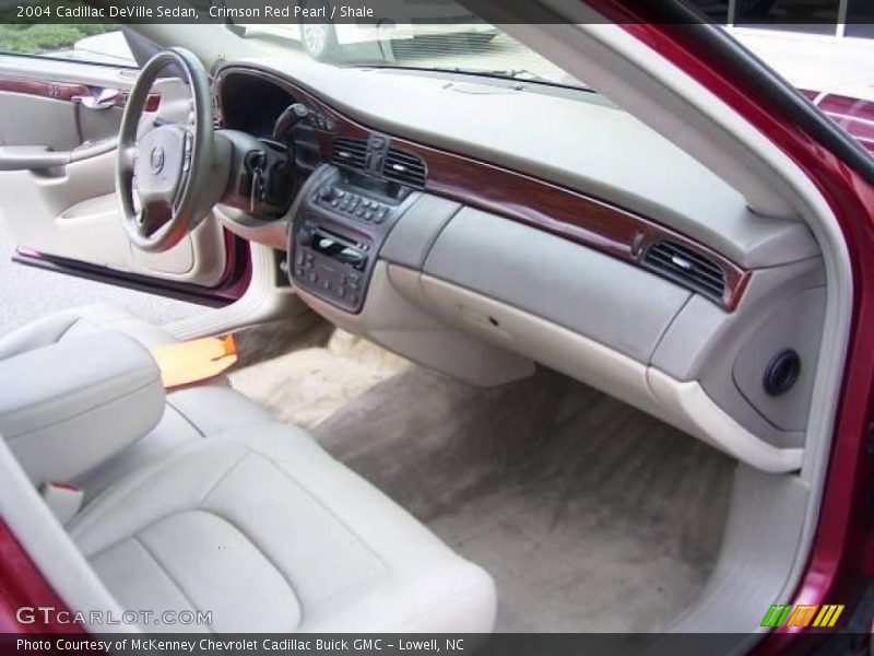 Crimson Red Pearl / Shale 2004 Cadillac DeVille Sedan