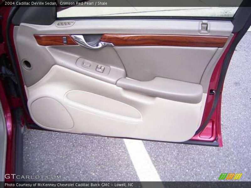 Crimson Red Pearl / Shale 2004 Cadillac DeVille Sedan