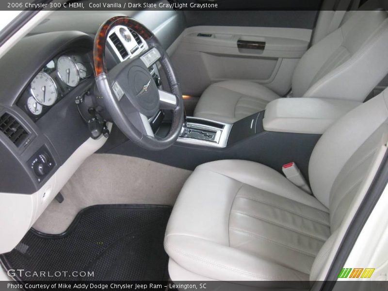 Cool Vanilla / Dark Slate Gray/Light Graystone 2006 Chrysler 300 C HEMI