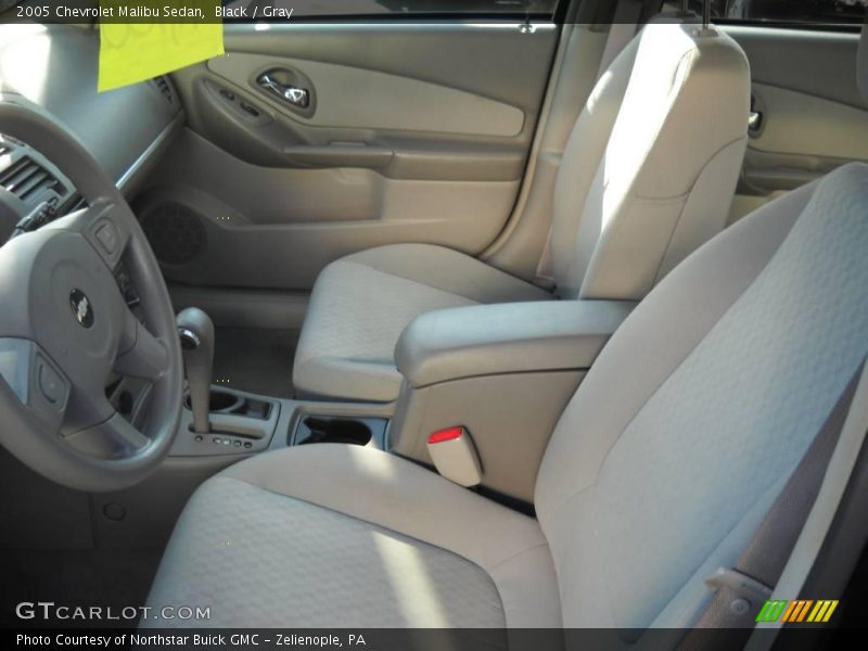 Black / Gray 2005 Chevrolet Malibu Sedan