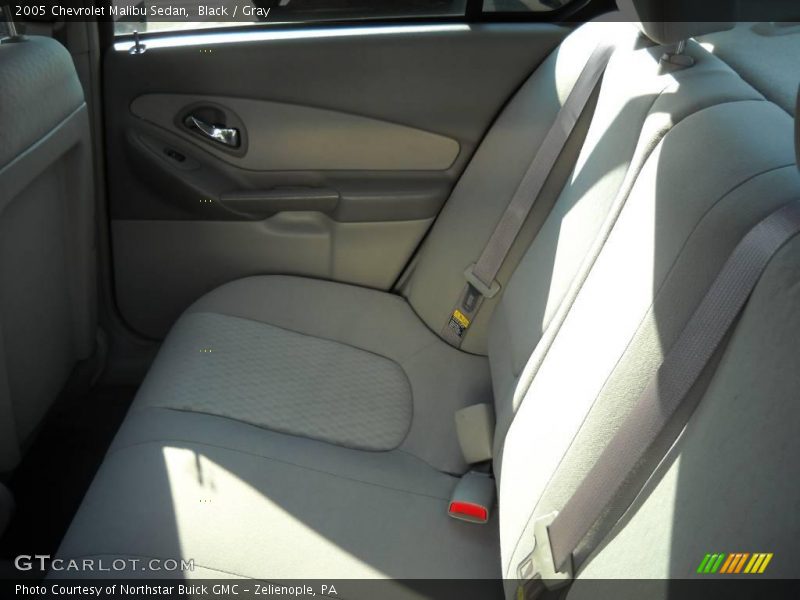 Black / Gray 2005 Chevrolet Malibu Sedan