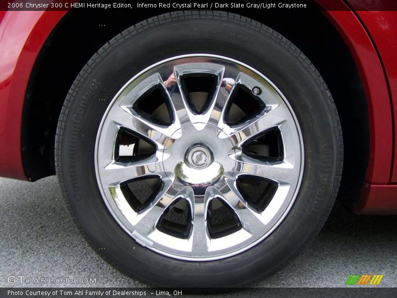 Inferno Red Crystal Pearl / Dark Slate Gray/Light Graystone 2006 Chrysler 300 C HEMI Heritage Editon