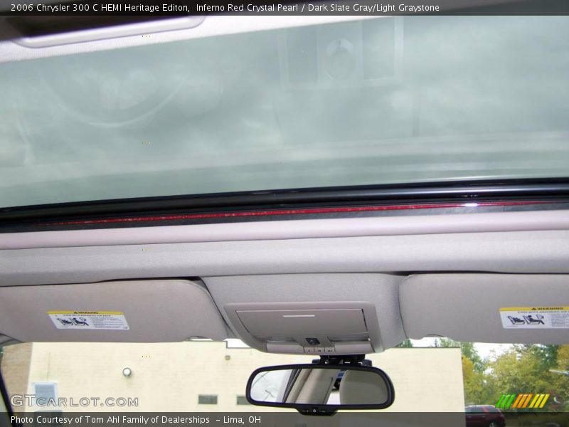 Inferno Red Crystal Pearl / Dark Slate Gray/Light Graystone 2006 Chrysler 300 C HEMI Heritage Editon