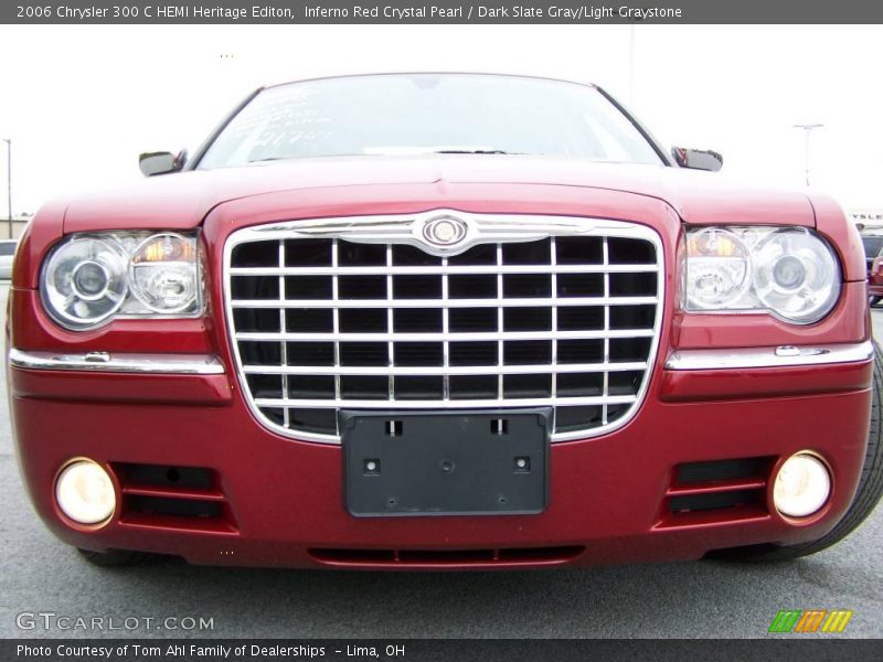 Inferno Red Crystal Pearl / Dark Slate Gray/Light Graystone 2006 Chrysler 300 C HEMI Heritage Editon