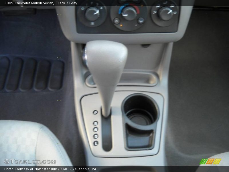 Black / Gray 2005 Chevrolet Malibu Sedan